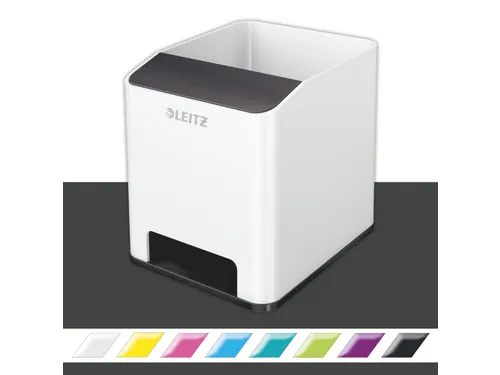 Pennenhouder Leitz WOW wit/zwart