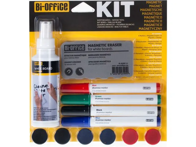Alles-in-1 Starterkit Voor Magnetische Whiteboards