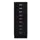kantoor-ladekast HxBxD 940x349x432mm 9 laden romp + front zwart staal