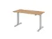 Av. régl. él. hauteur bureau assis/debout,HxlxP 720-1190x1400x670mm