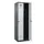 locker voor scheiding van kleding,HxBxD 1850x600x500mm,2vak
