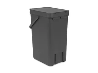 Afvalemmer Sort & Go 16 liter grijs, Brabantia - 4