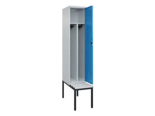 locker voor scheiding van kleding,HxBxD 2120x400x815mm,1vak