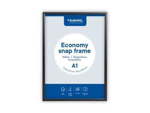Kliklijst Europel Economy A1 25Mm Zwart