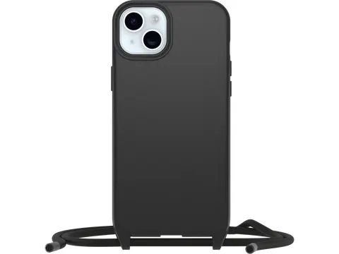 React Necklace Case MagSafe Apple iPhone 15 Plus/14 Plus zwart ProPack