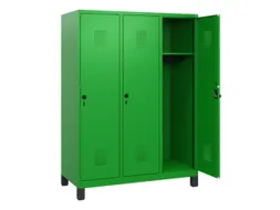 schoollocker,HxBxD 1630x1200x500mm,3vak,vak B 400mm,draaigrendel