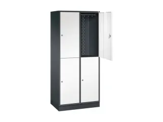 grootvolume garderobekast,HxBxD 1950x820x500mm,2x2vak.,vak B 360mm - 1