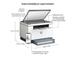 Multifunctional Laserprinter HP Laserjet M234SDW - 4