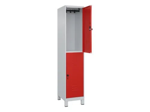 dubbeldekse locker,HxBxD 1950x400x500mm,1x2vak.,vak B 400mm