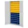 kast met sleufplaat m. bakken,HxBxD 1950x1000x410mm,72bakken PE