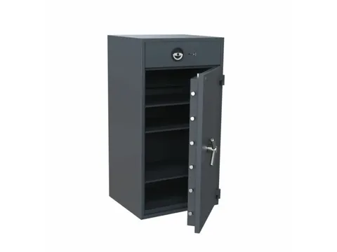 Salvus Tivoli 4 Afstortkluis elektronisch slot 124x65x55cm Grafietgrys