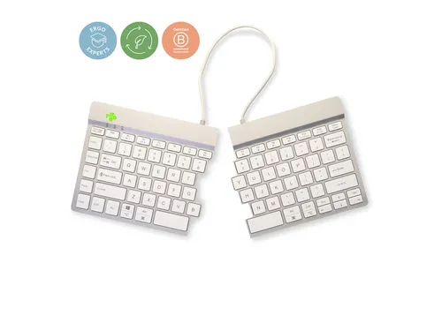Toetsenbord R-Go Split Break QWERTY WL Wit