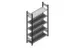 rayonnage pour classeurs,rayonnage départ,HxlxP 1750x1060x335mm