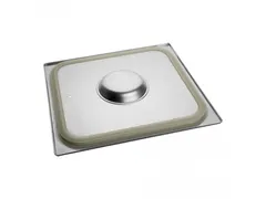 Caterchef RVS Deksel met siliconen rand 2/3 GN