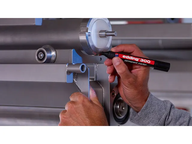 Viltstift edding 300 rond zwart 1.5-3mm