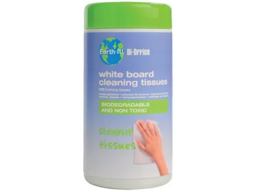 Reinigingsdoekjes Earth-It whiteboard 100 stuks