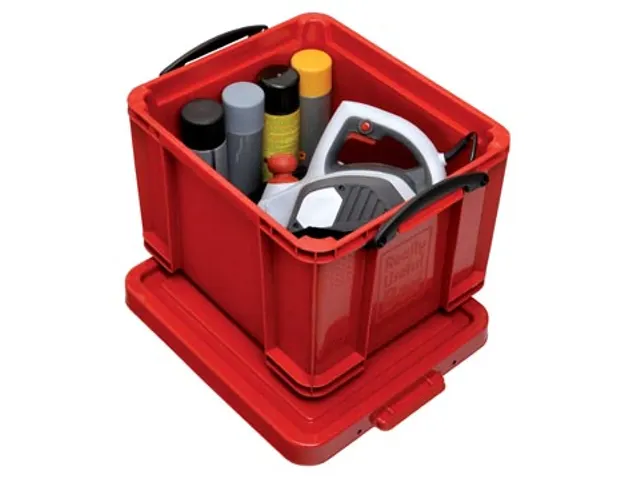 Opbergdoos 35 Liter Rood