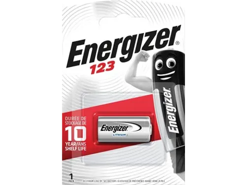 batterij Photo Lithium 123, op blister