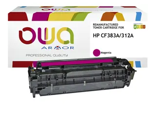 Tonercartridge OWA alternatief tbv HP CF383A rood - 1
