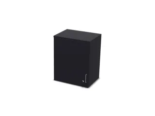 opzetkast v. kast met openslaande deuren CC-zwart 740x600x445mm - 2