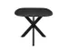 Table de réunion Harper Pied araignée Ovale danois 300x100cm Noir
