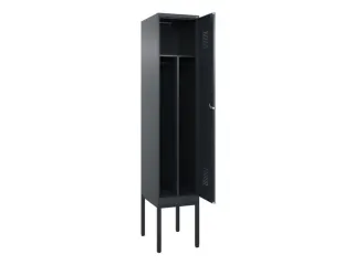 locker voor scheiding van kleding,HxBxD 2120x400x500mm,1vak - 1