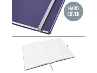 Leitz Style notitieboek A5 gelijnd met harde kaft Titanium Blauw - 3