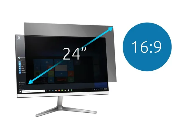 Kensington Privacy Screen Filter 2-Way 24.5 Inch 16:9 Monitor
