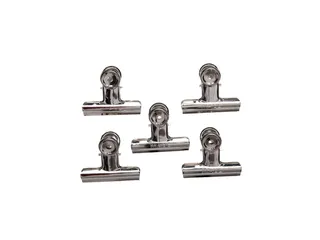 Papierklem MAUL Bulldog 70mm capaciteit 40mm zilver - 9