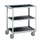 ESD-etagewagen,draagverm. 90kg,3etage(s),etage(s) met rubber laag