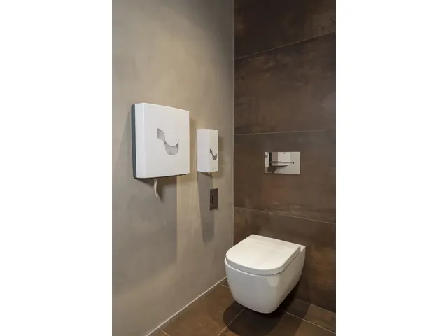 Toiletpapier dispenser Celtex Megamini Revolver wit 3 rol