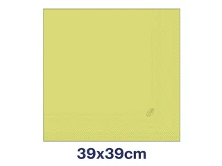Tork 477611 Soft Dinnerservet Advanced Champagne 39x39cm 1/8 vouw - 3