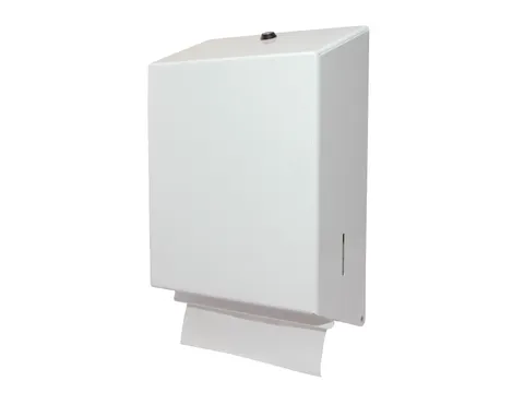 Handdoekdispenser maxi 438180 Wit Staal