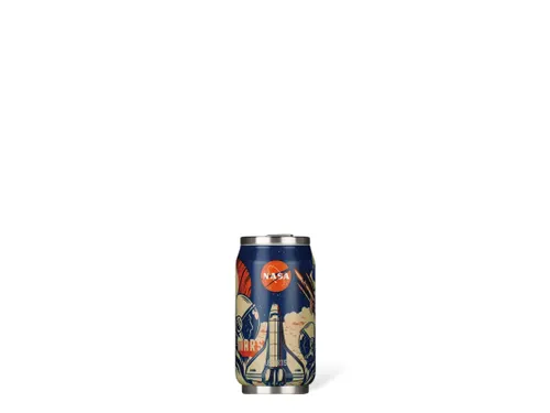 Thermosbeker Les Artistes Paris blik 280ml Nasa met geïntegreerd riet