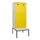 PBM-locker met bank,HxBxD 2120x800x815mm,2vak,vak B 400mm