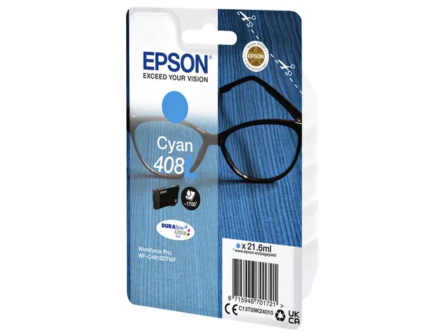 Inktcartridge Epson T09K240 408L Blauw C13T09K24010