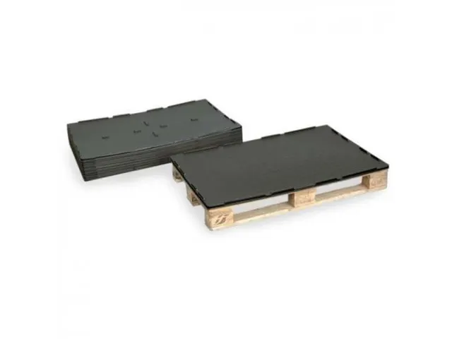Protège-palettes multi-usage Lxl 1200x800mm ABS a. bord antidérapant
