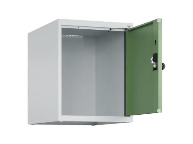 opzetkast,v. locker,1vak.,vak B 400mm,HxBxD 500x400x500mm,draaigrendel
