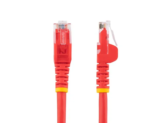 1m gigabit snagless RJ45 UTP Cat6 patchkabel rood