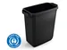 Conteneur à déchets DURABIN ECO rectangulaire 60 litres noir