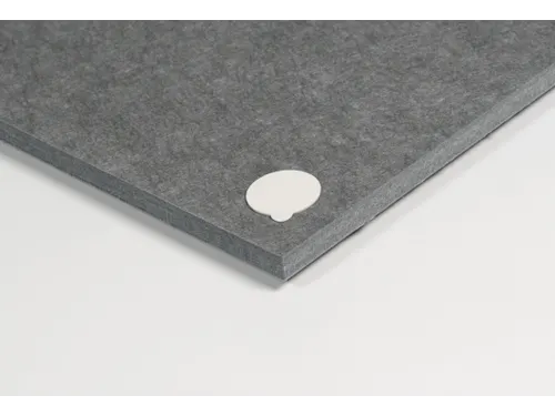 Akoestische PET-vilt wandtegels 30x120cm Donkergrijs 4 Stuks