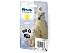 Singlepack Yellow 26 Claria Premium Ink
