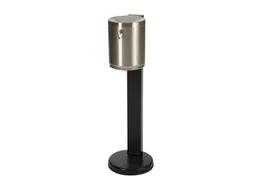 Staande asbak van RVS,H 825mm,RVS