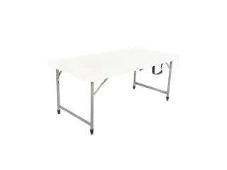 Vouwtafel BRASQ 120x60x74cm FC120 wit - 11