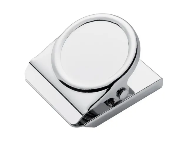 Clip magnétique Westcott 45x38mm 2 pièces Chromé