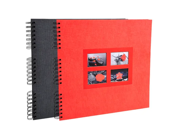 Fotoalb PASSION 32x32cm 60bl zwart