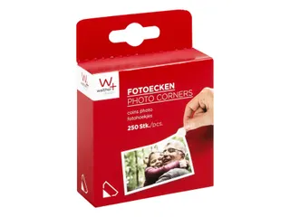 Fotohoeken walther design 10x18mm 250 stuks - 1