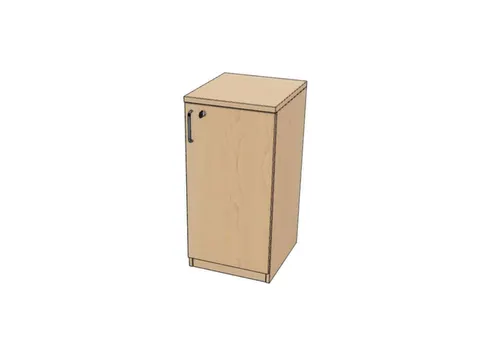 kantoorkast,HxBxD 825x400x445mm,NE-esdoorn