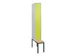 locker voor scheiding van kleding,HxBxD 2120x300x815mm,1vak