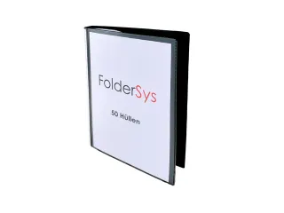 showalbum A4 zwart met 50 insteekhoezen en frontsheet - 2